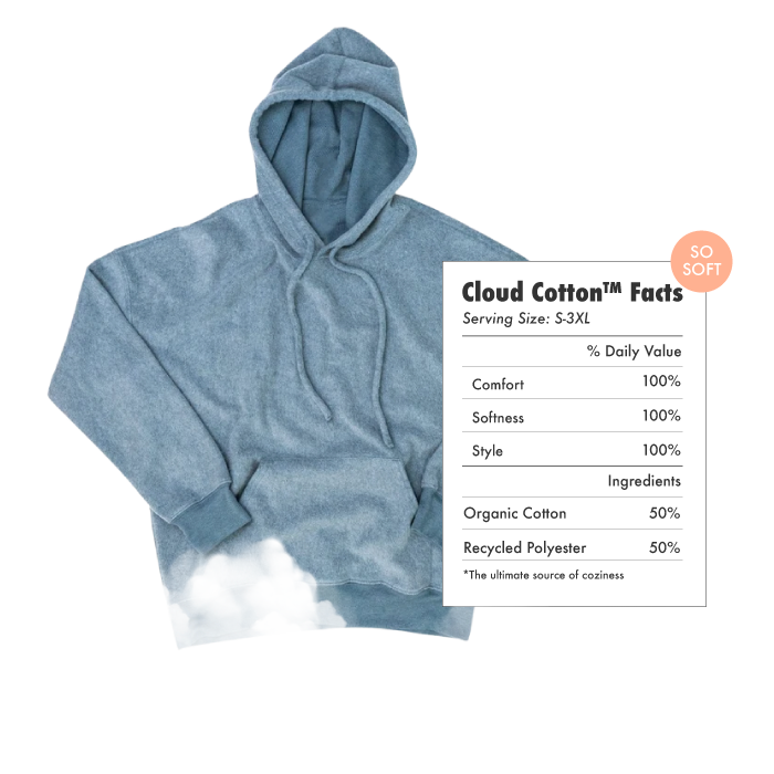 Soft serve cloud hoodie hotsell