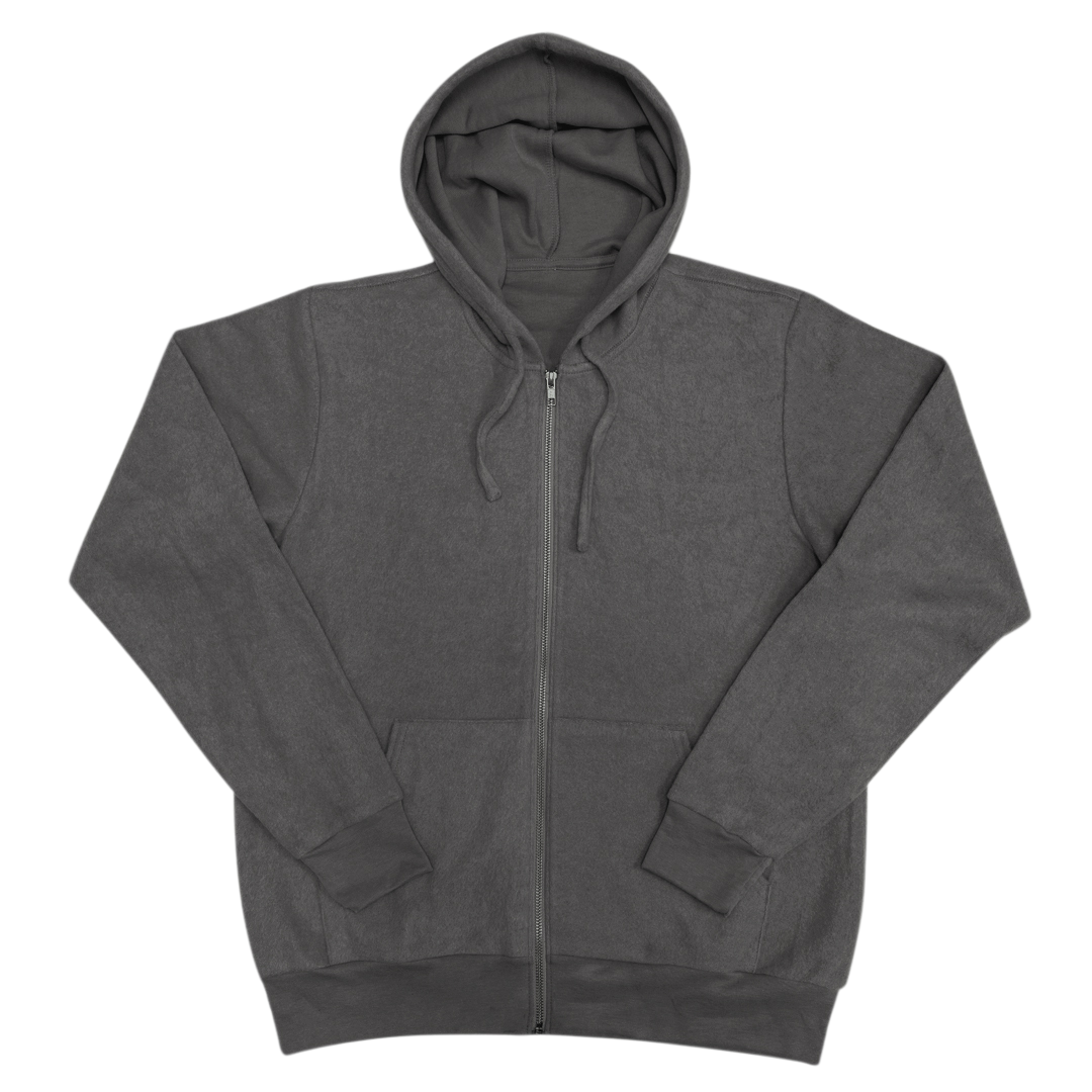 Double Zipper 3x Zip Up Hoodie Cloud Cotton Zipper – Soft Serve